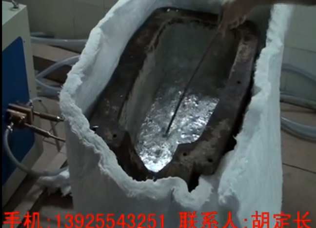 熔锡完成